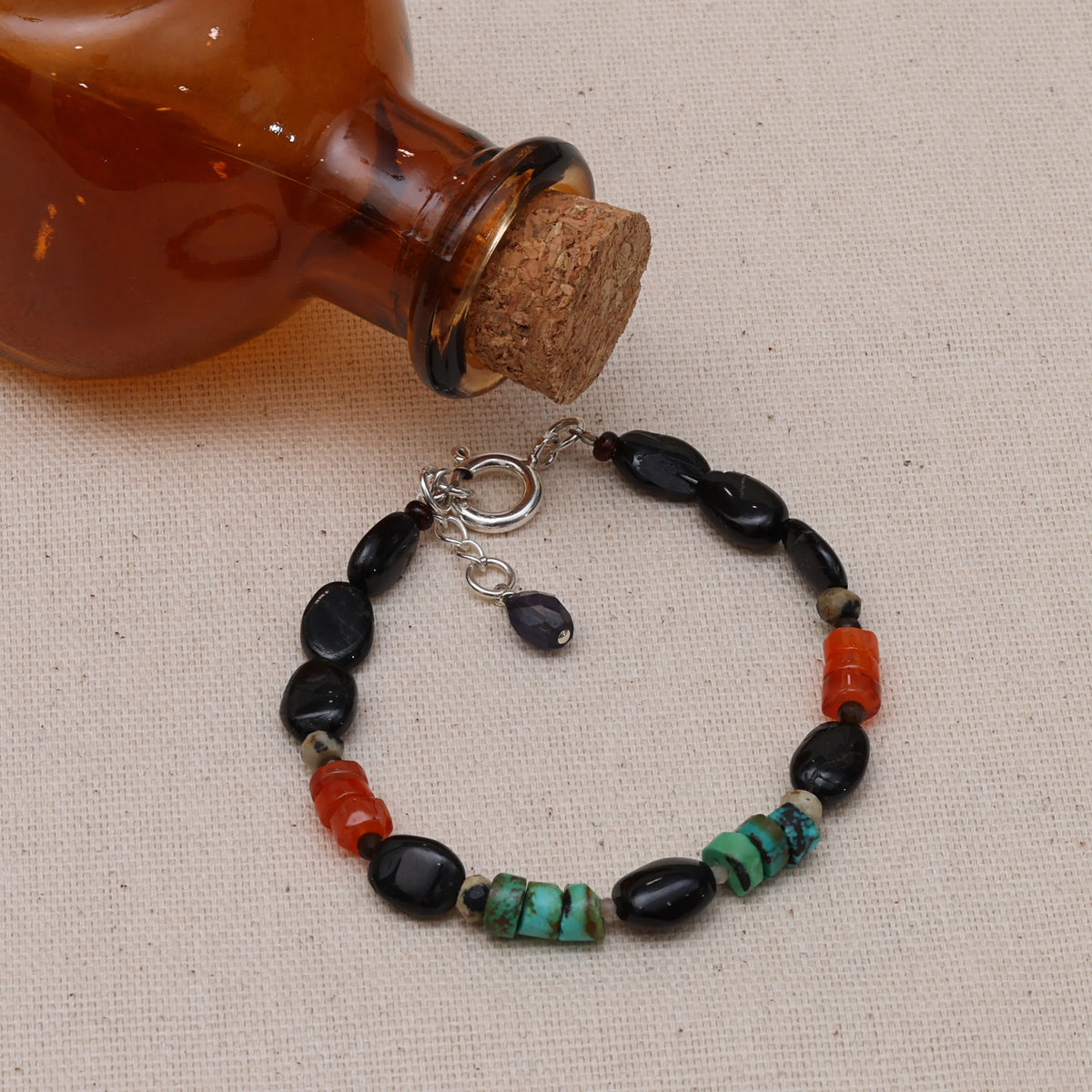 Safe Within Black Tourmaline Protection Bracelet