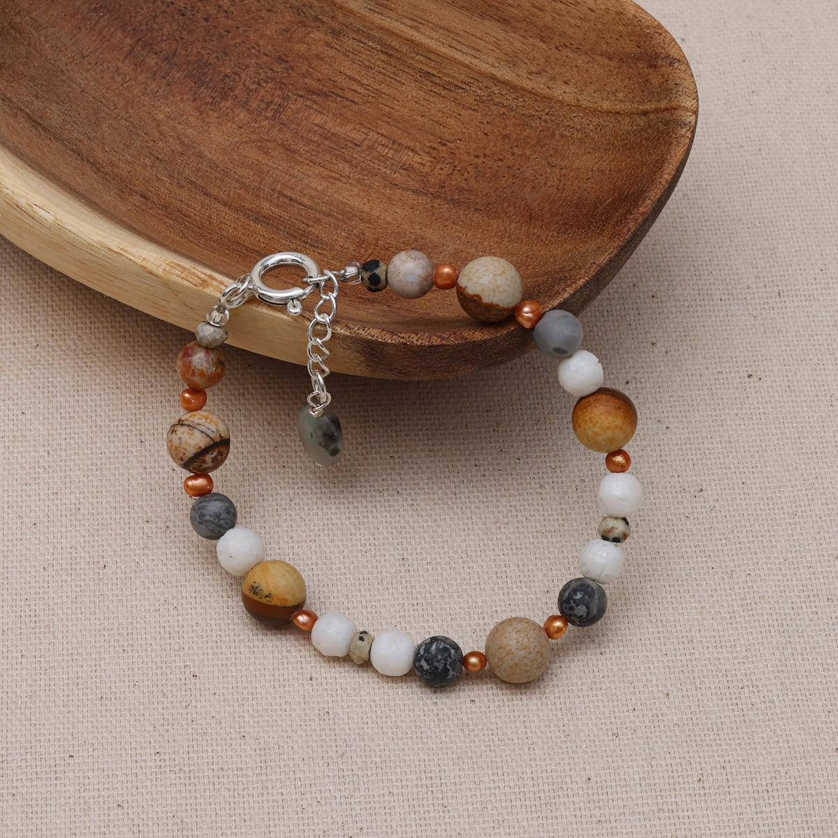 Tranquility Aquamarine Gemstone Bracelet