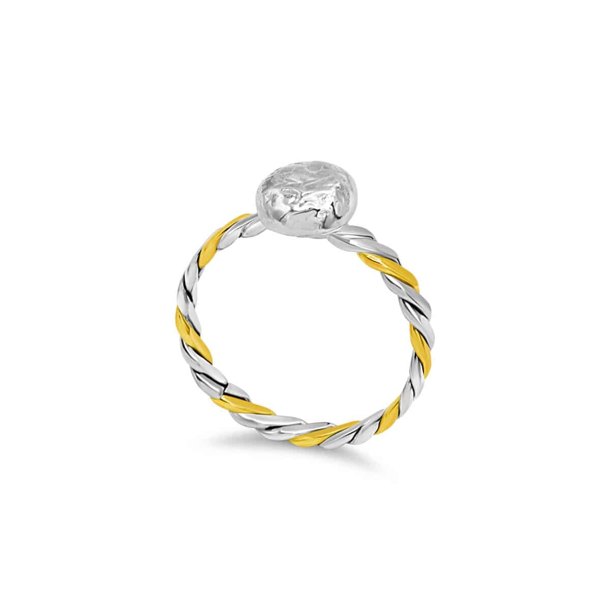 Silver_Gold_Nugget_Ring_01